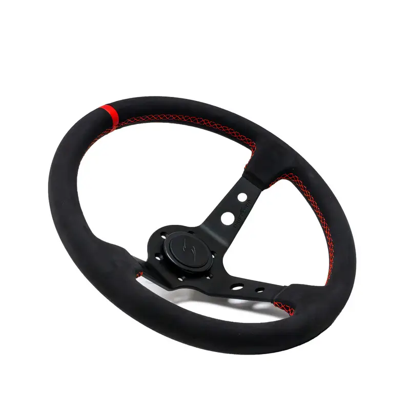 Volant DriftShop Premium Tulipé (90 mm) en Alcantara Prix Promo